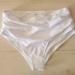 High waisted bikini bottom